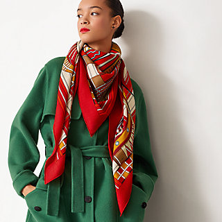 Voltes et Pirouettes shawl 140 | Hermès USA